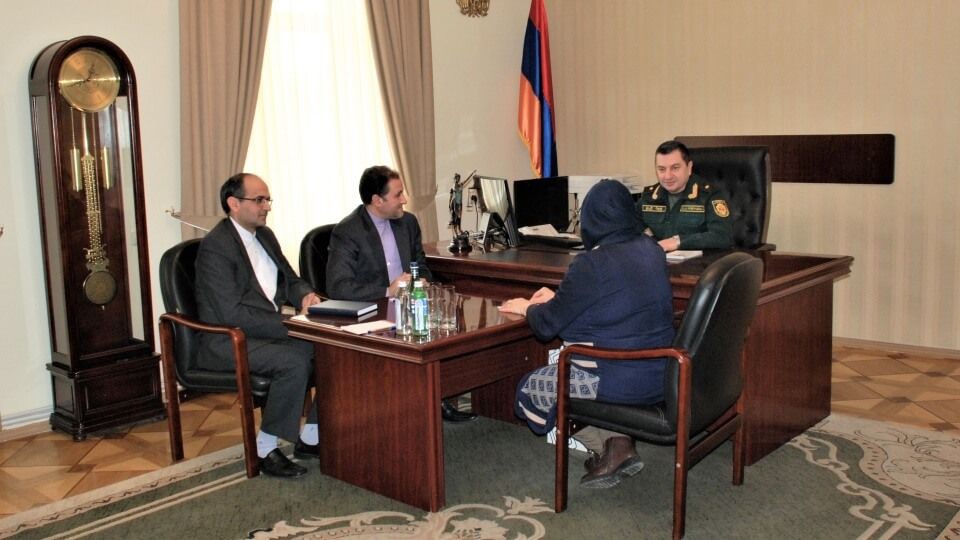 Քրեակատարողական ծառայության պետն ընդունել է Իրանի Իսլամական Հանրապետության փոխդեսպանին և հյուպատոսին